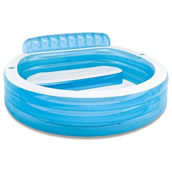 Intex 57190 224x216x76 Cm Koltuklu Aile Havuzu - Görsel 9