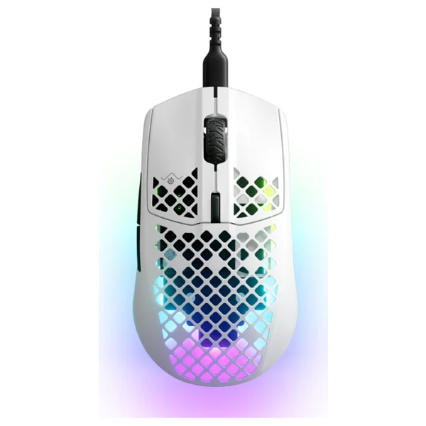 Steelseries Aerox 3 Snow RGB Optik Kablolu Oyuncu Mouse - Görsel 6
