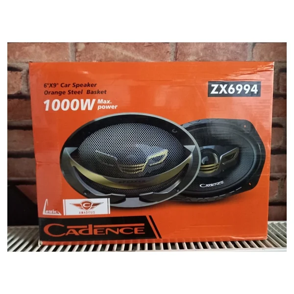 Cadence ZX6994 1000 W 16x24 cm Koaksiyel Oto Hoparlör - Görsel 3