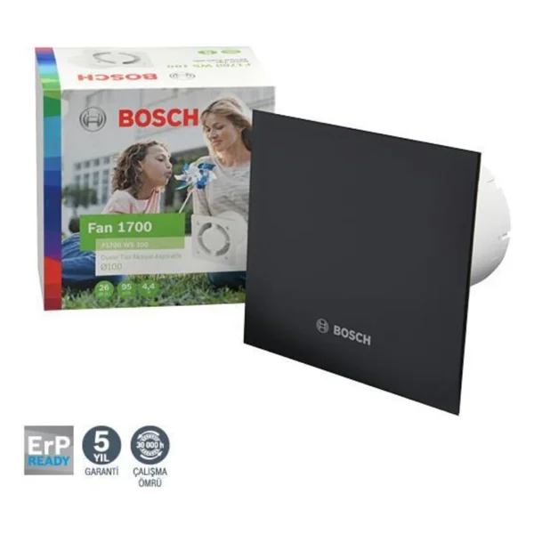 Bosch F1700 Dp125 Mat Sessiz Banyo Aspiratörü - Görsel 4