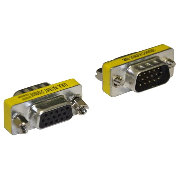 Alfais 5222 Vga Dişi Erkek 15 Pin Çevirici Dönüştürücü Adaptör Konnektörü - Görsel 6