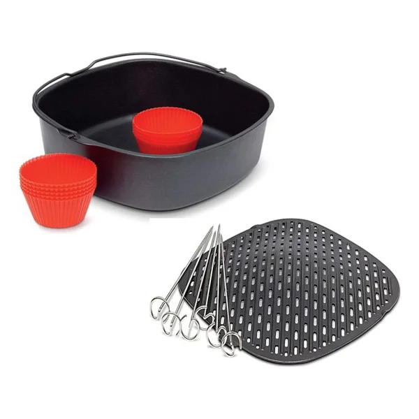 Philips Hd9952/00 Airfryer XXL Pişirme + Hd9951/00 Airfryer XXL Izgara Ustası Set - Görsel 3
