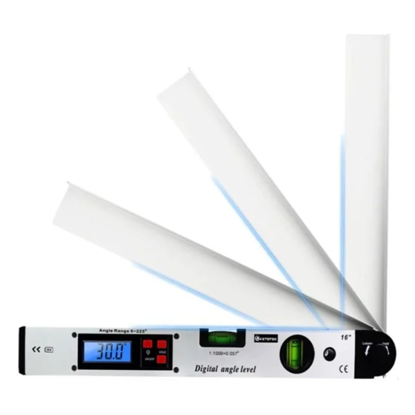 Bts 12471 2 Sulu Dijital Açı Ölçerli 16" 400 Mm Su Terazisi - Görsel 7