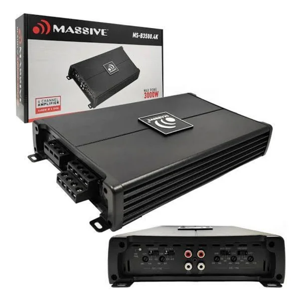 Massive Ms-B3500.4K 3000 W 4 Kanal Amplifikatör - Görsel 5