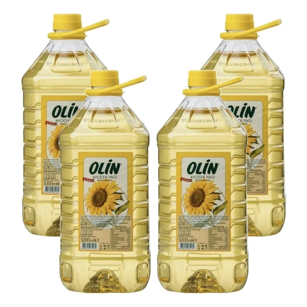 Olin Ayçiçek Yağı 5 lt Pet 4'lü - Görsel 4