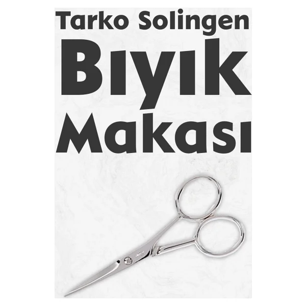 Solingen 2135 Bıyık Makası - Görsel 5