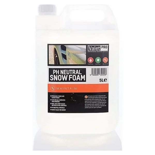 Valet Pro Ph Neutral Snow Foam - Yıkama Köpüğü 5lt. - Görsel 3