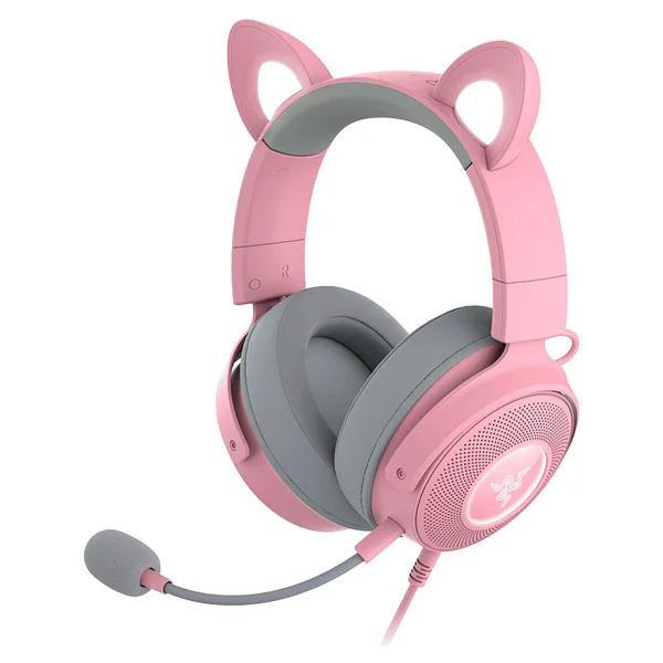 Razer Kraken Kitty V2 Pro RGB USB Kablolu Kulak Üstü Oyuncu Kulaklığı - Görsel 5