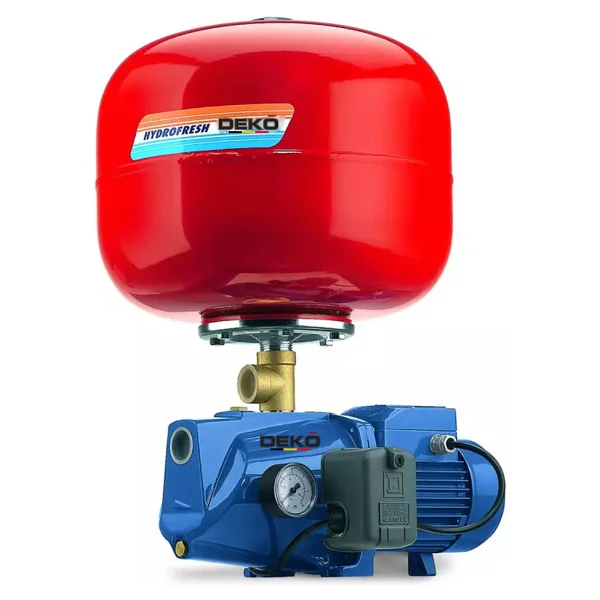 Deko Turkey Dktjet1 Bakır Sargılı Otomatik Sistem Tanklı Paket Hidrofor 24lt 4 Daire Paket Hidrofor Pompa 1 Hp - Görsel 3