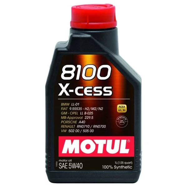Motul 8100 X-Cess 5w-40 1 Lt Motor Yağı - Görsel 7