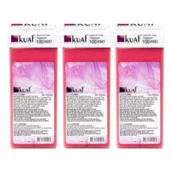 Kuaf Kartuş Ağda 3lü Set Titanyum - Görsel 2
