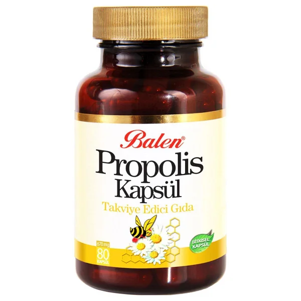 Balen Propolis 80 Kapsül - Görsel 5