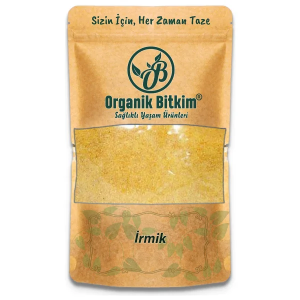 Organik Bitkim İrmik 2 Kg - Görsel 3