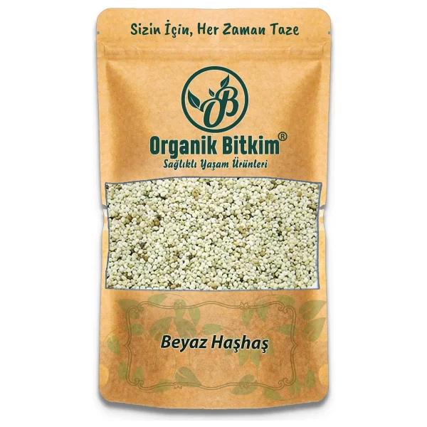 Organik Bitkim 250 Gr Beyaz Haşhaş - Görsel 5