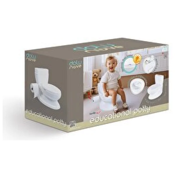 Dolu Eğitici Lazımlık Beyaz 7051 - Görsel 2