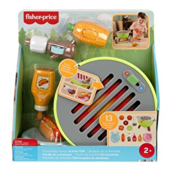 Fisher Price Kamp Zamanı Barbekü Seti Jlb82 - Görsel 3