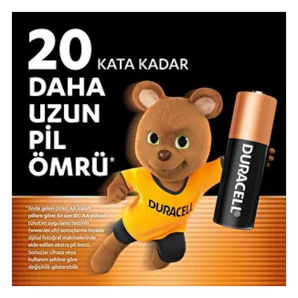 Duracell Lr6/Mn1500 6'lı Alkalin Aa Kalem Pil - Görsel 3