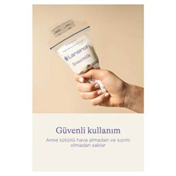 Lansinoh Anne Sütü Saklama Poşeti 50 Adet - Görsel 7