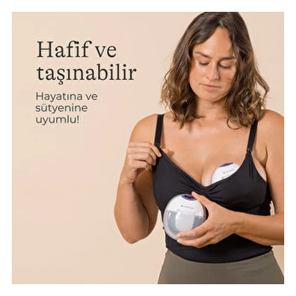 Lansinoh Çiftli Giyilebilir Göğüs Pompası - Görsel 2