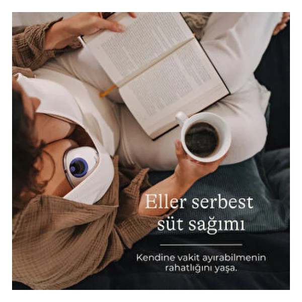 Lansinoh Çiftli Giyilebilir Göğüs Pompası - Görsel 3