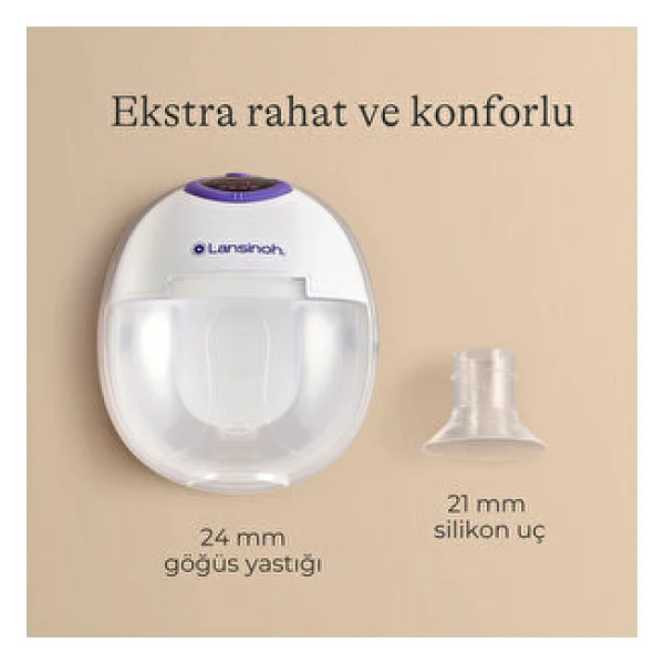 Lansinoh Çiftli Giyilebilir Göğüs Pompası - Görsel 8