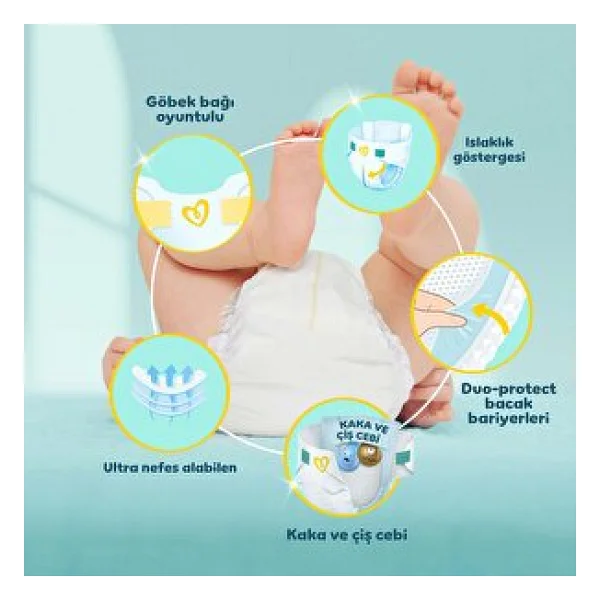 Prima Premium Care 1 Numara Yenidoğan 70'li Bebek Bezi - Görsel 5