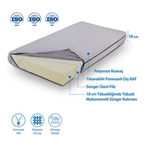 Baby Plus Sleeper Bebek Yatağı 70x110 Cm - Görsel 3