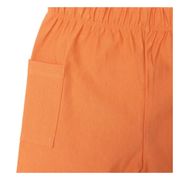 HelloBaby Erkek Bebek Basic Şort Reçme Paça Turuncu 9 Ay - Görsel 3