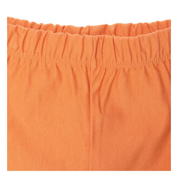 HelloBaby Erkek Bebek Basic Şort Reçme Paça Turuncu 9 Ay - Görsel 4