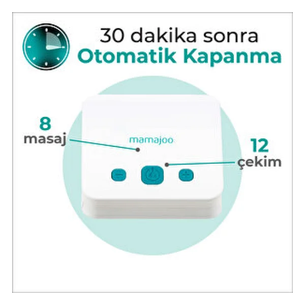 Mamajoo 2858 USB Çiftli Elektrikli Göğüs Pompası - Görsel 4