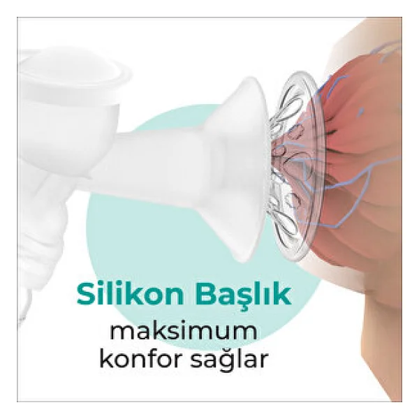 Mamajoo 2858 USB Çiftli Elektrikli Göğüs Pompası - Görsel 5