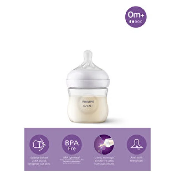 Philips Avent Scy900/01 Natural Response Pp 125 Ml Biberon - Görsel 8