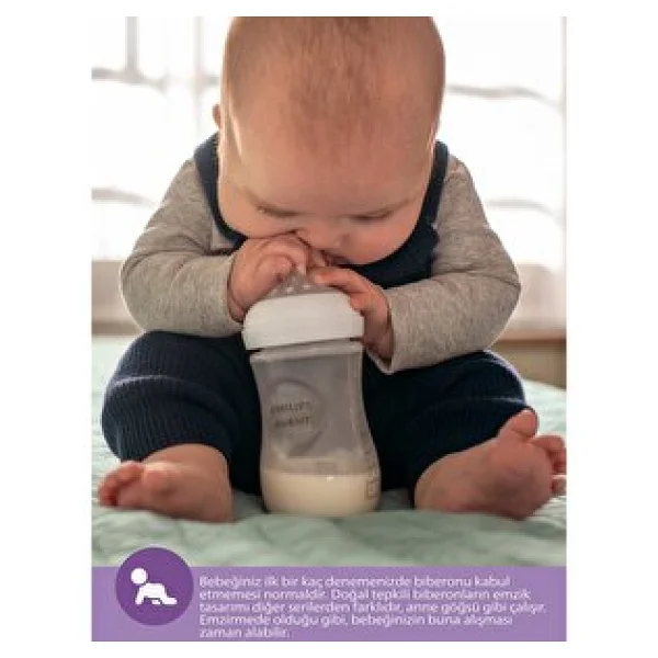 Philips Avent Scy903/01 Natural Response Pp 260 Ml Biberon - Görsel 6