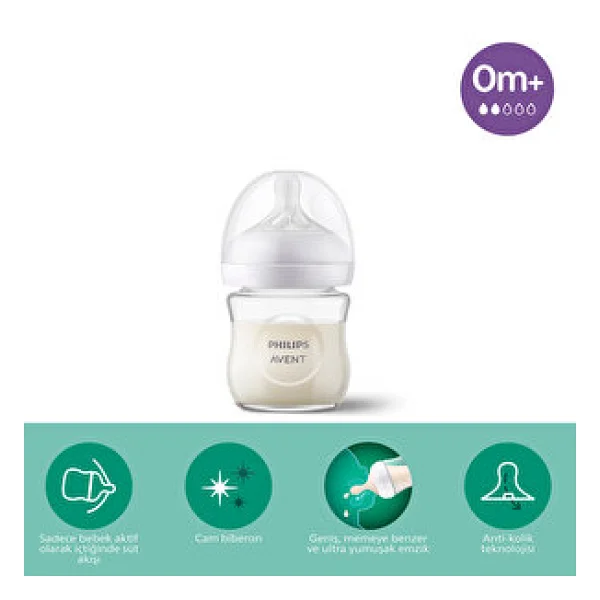 Philips Avent Scy930/01 Natural Response 120 Ml Cam Biberon - Görsel 6