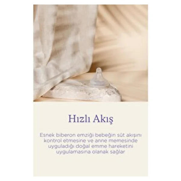 Lansinoh Naturalwave Hızlı Akış Biberon Emziği - Görsel 4