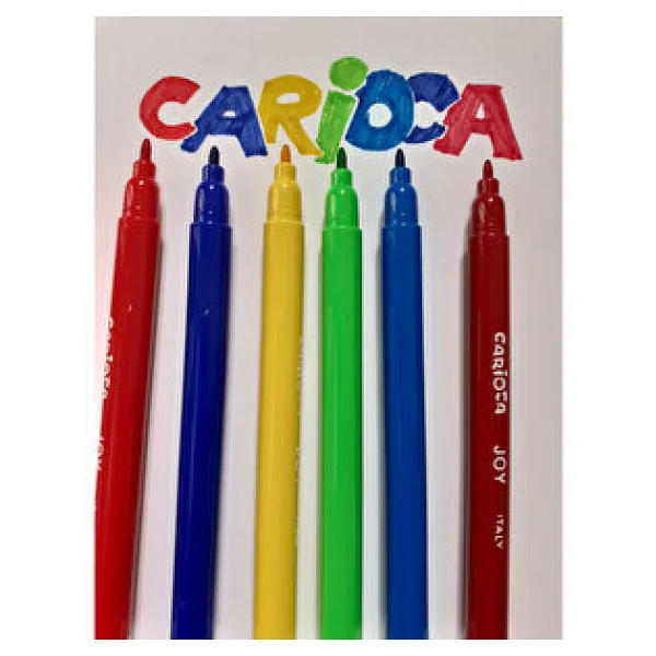 Carioca Jumbo Süper Yıkanabilir 6'lı Keçeli Kalem Seti - Görsel 5