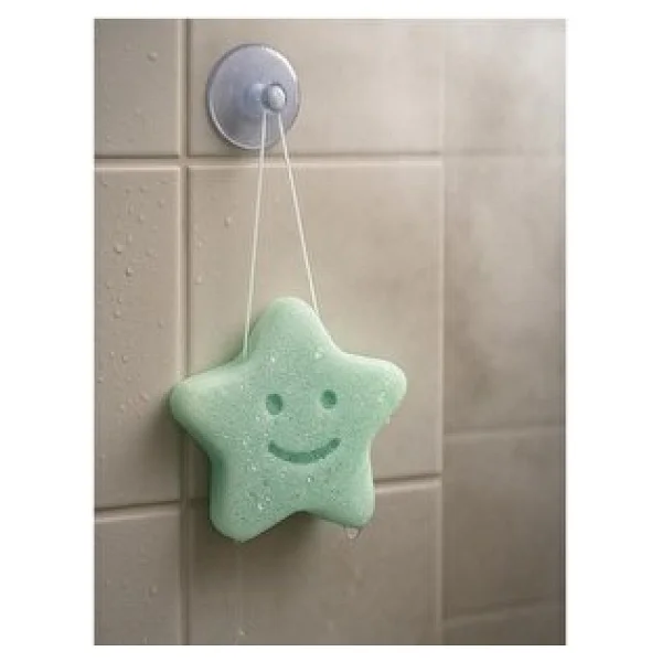 Baby Plus Yıldız Şekilli Konjac 2'li Banyo Süngeri - Görsel 2