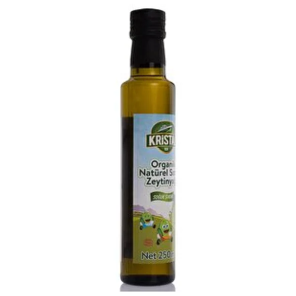Kristal Organik Natürel Sızma Zeytinyağı Cam 250 Ml - Görsel 4