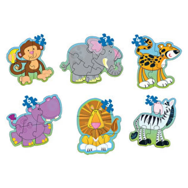 Diytoy Baby Puzzle İlk Hayvanlarım - Görsel 2