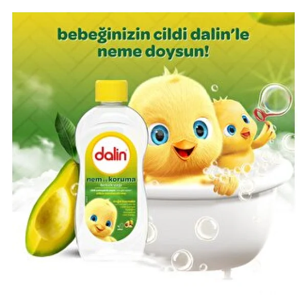 Dalin Nem Ve Koruma Avokadolu Bebek Yağı 300 Ml - Görsel 7