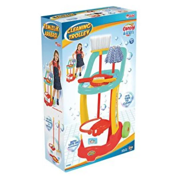 Dede Candy & Ken Temizlik Arabası 01965 - Görsel 4