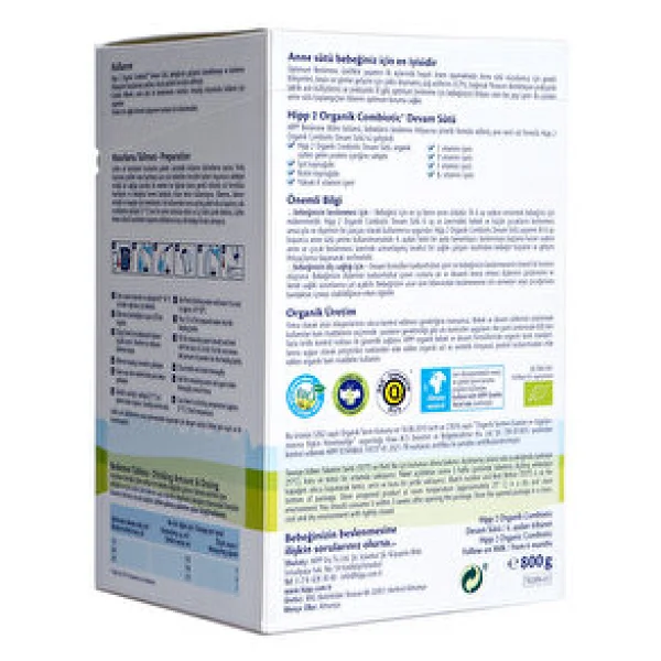 Hipp Organik Combiotic 2 Devam Sütü 800 Gr - Görsel 6