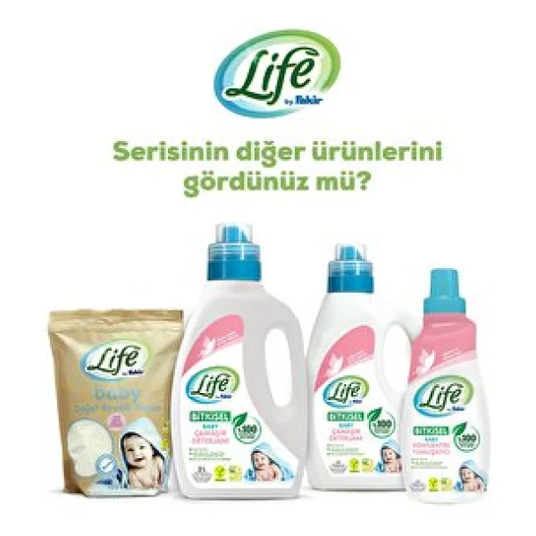 Life By Fakir Baby Bitkisel Sıvı Bebek Çamaşır Deterjanı 2000 Ml - Görsel 10