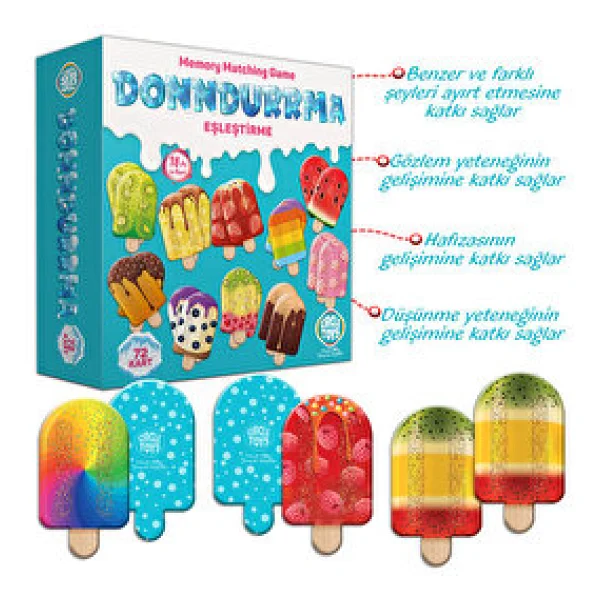 Circle Toys Dondurma Eşleştirme - Görsel 2