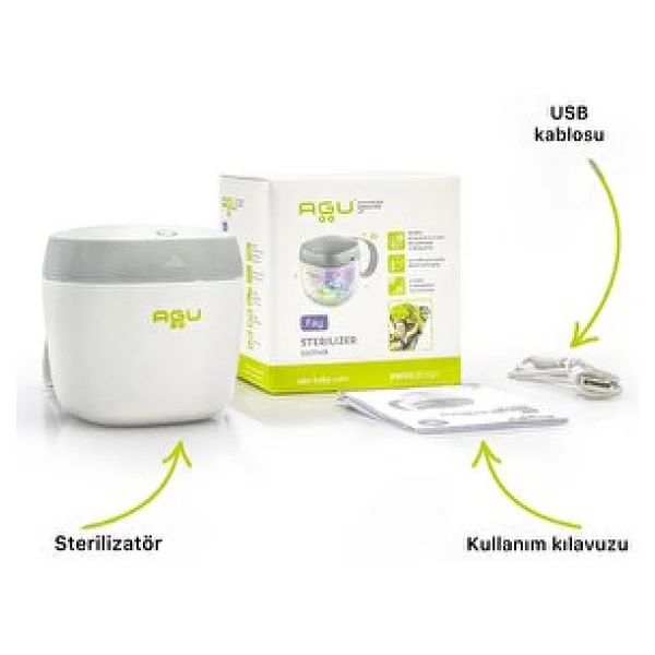 Agu Baby Agu Fay Emzik Sterilizatörü - Görsel 8