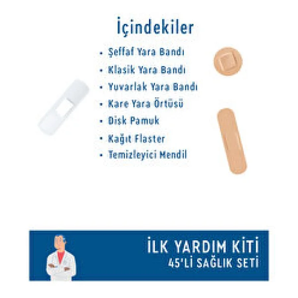 Getwell İlk Yardım Kiti 45'li - Görsel 2