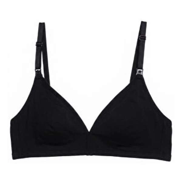 Baby Mom Anne Kapsız Emzirme Sütyeni Dantel Yaka Strappy 85b - Görsel 4