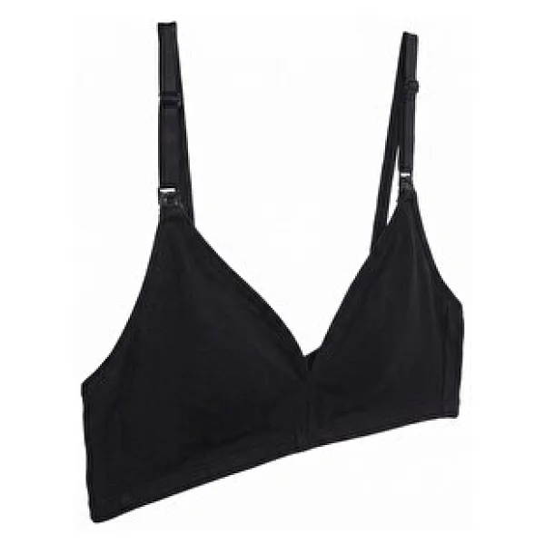 Baby Mom Anne Kapsız Emzirme Sütyeni Dantel Yaka Strappy 85b - Görsel 5