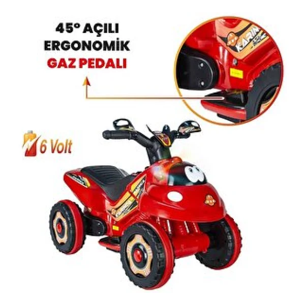Uj Toys Karınca 6 V Akülü Atv - Görsel 3