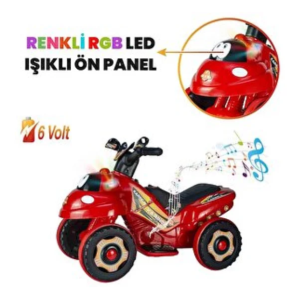 Uj Toys Karınca 6 V Akülü Atv - Görsel 5